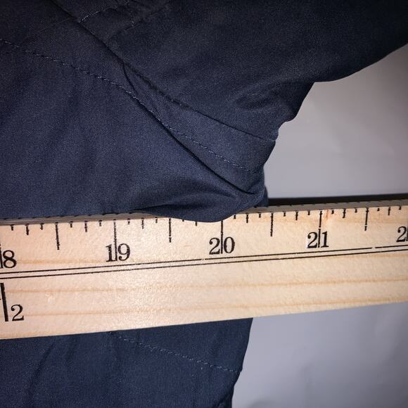 Columbia Jacket Women’s Large Navy Blue Omni-Heat Interchange Insulated Quilted - Picture 7 of 14